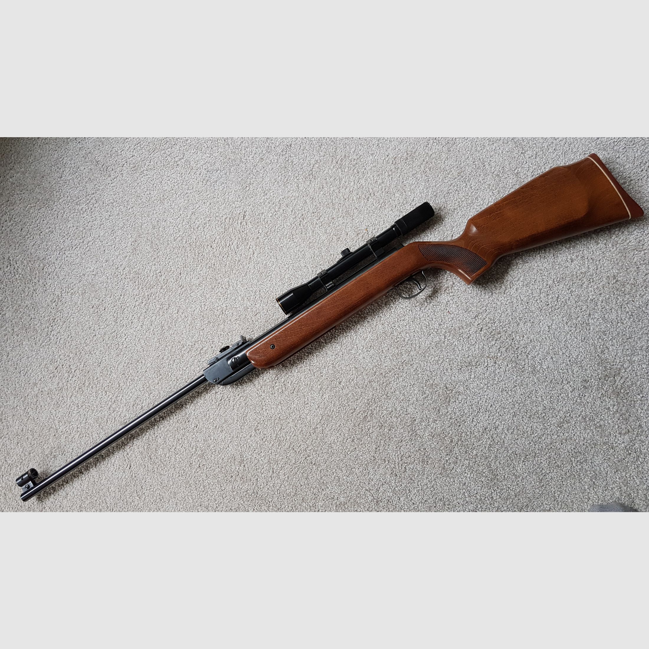 Diana Mod.5 pistola de aire y Diana Mod.35 rifle de aire con scope 4,5mm "F, imagen 3 de 9