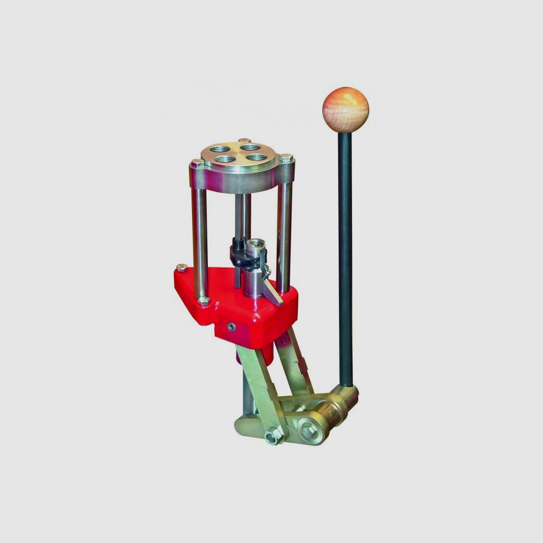 Prensa de recarga LEE Classic Turret de 4 estaciones