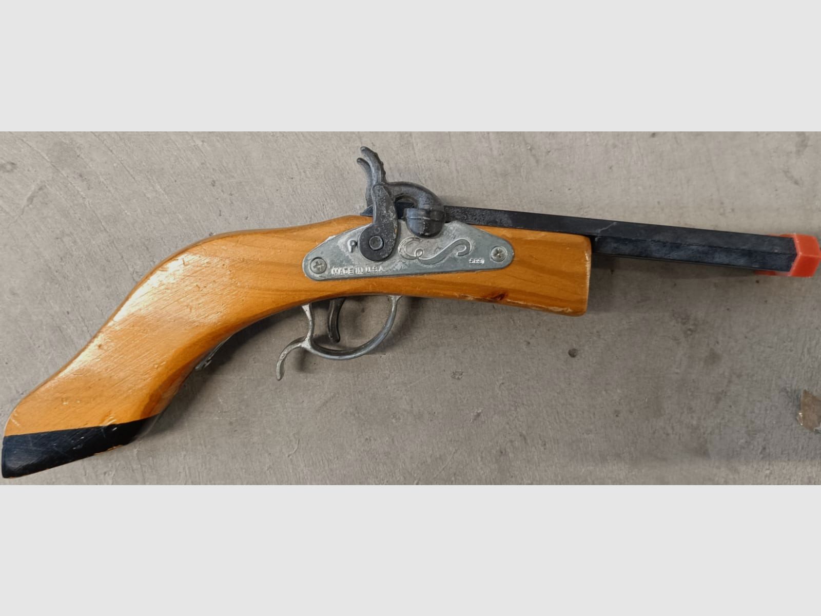 Toy, flintlock pistol, Parris, image 2 of 8