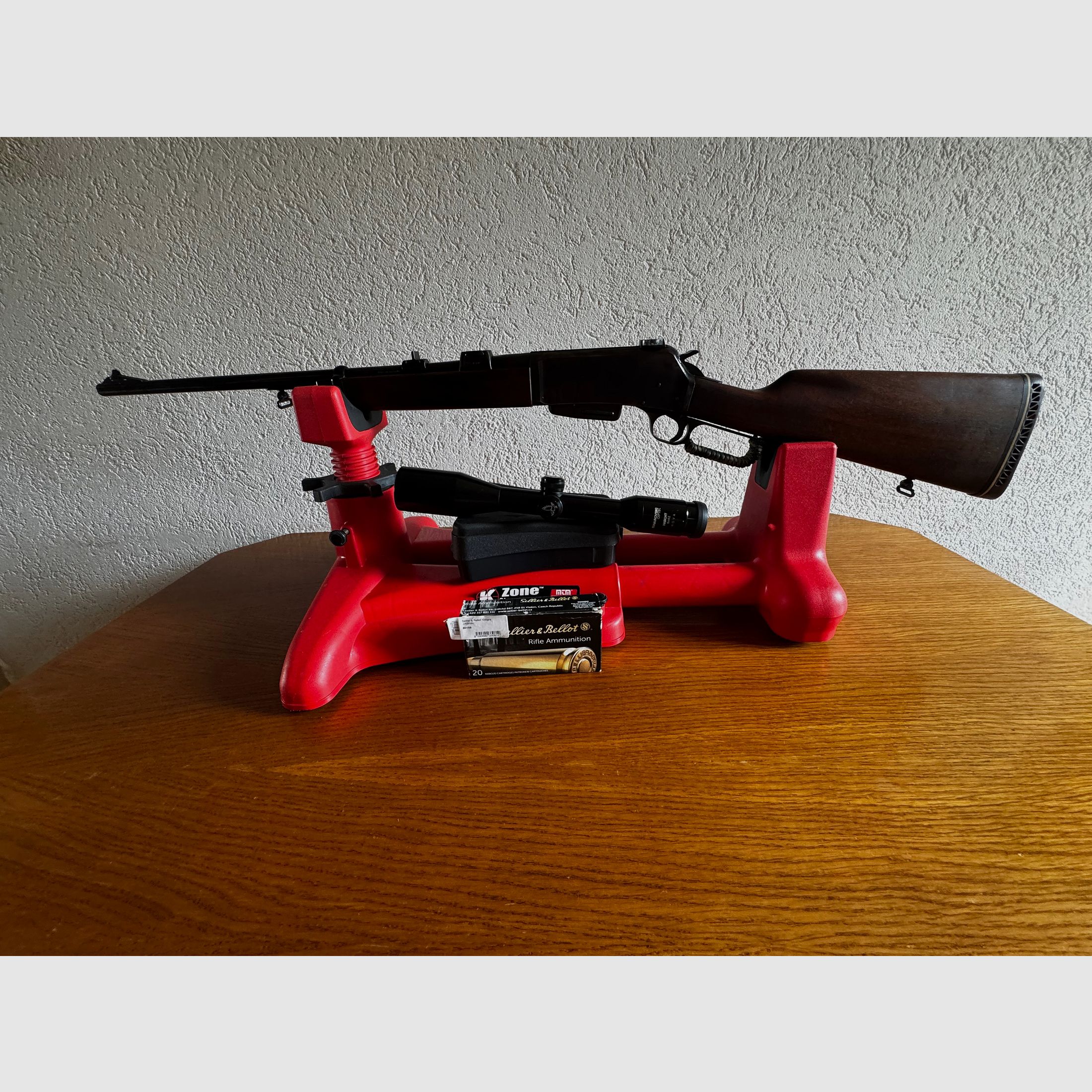 BROWNING BLR LEVER ACTION in .243Win con SWAROVSKI 6x42