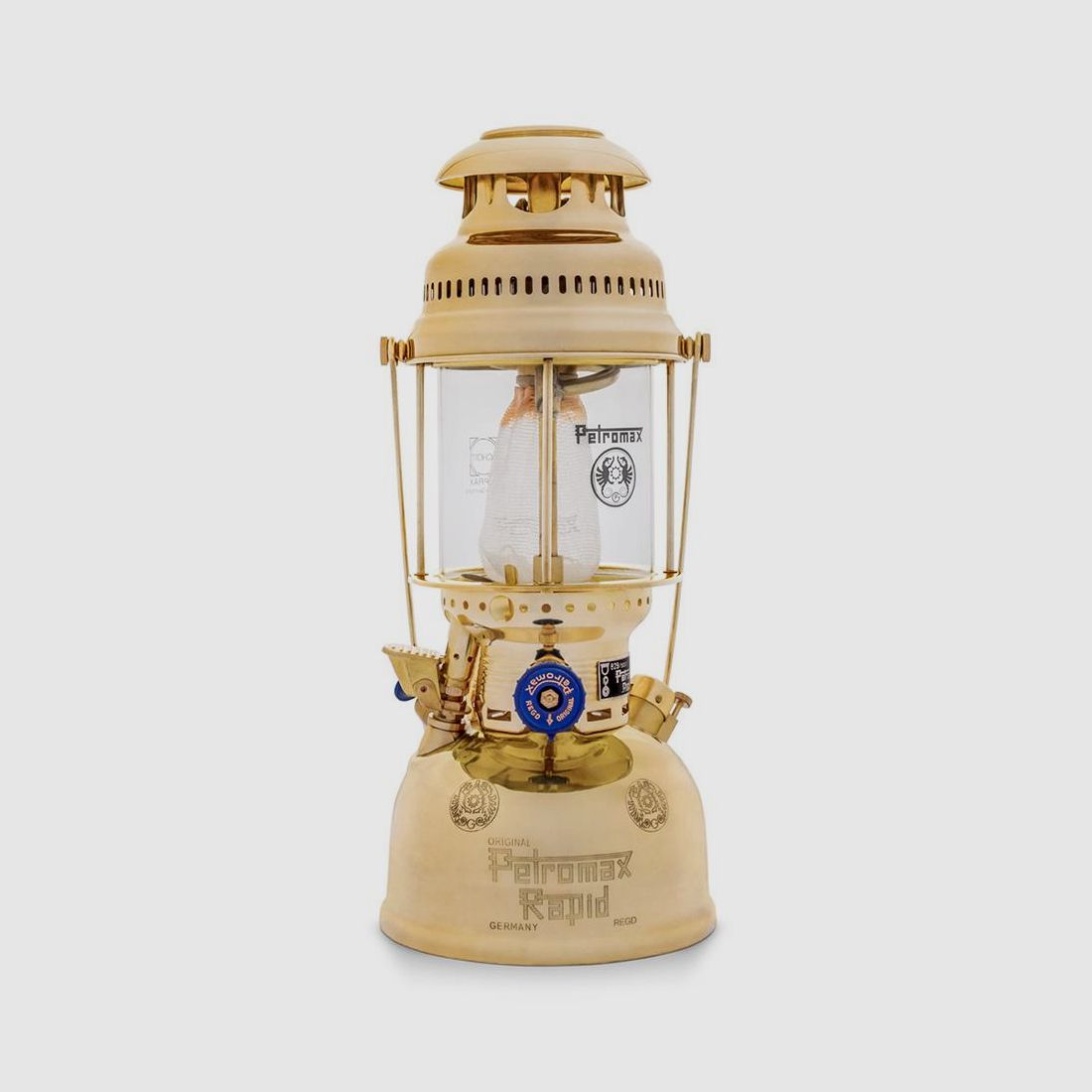 Petromax HK500 Lampada a luce forte Ottone