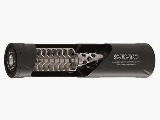 SVEMKO SHORT / Over Barrel Cal. .30 / 5/8"x24 Titanium Core