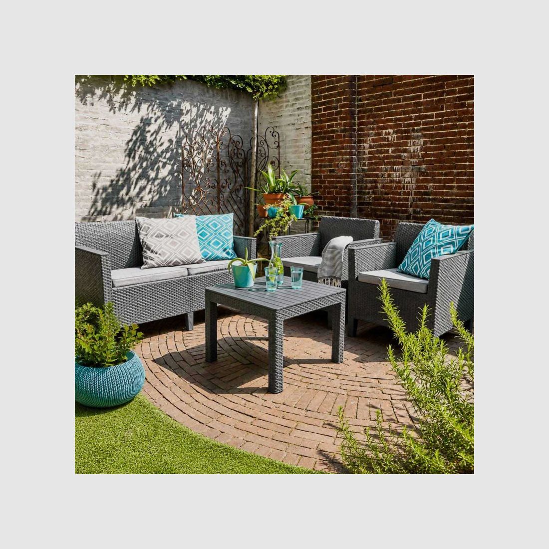 Gartenmöbelset Chicago braun Keter®, Bild 3 von 11