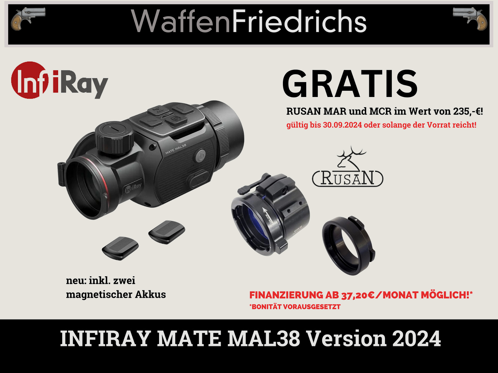 INFIRAY MATE MAL38 Version 2024 inkl. RUSAN MAR + MCR - AKTION - WaffenFriedrichs