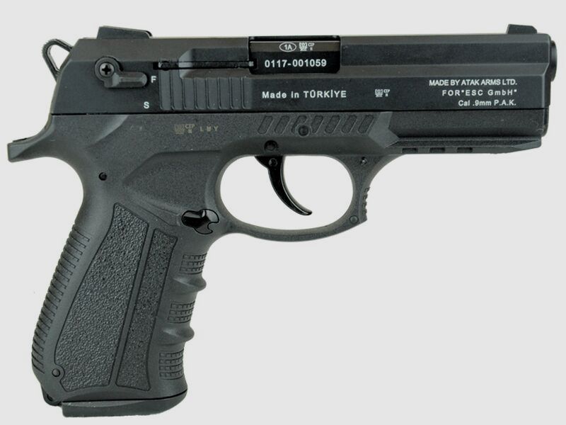 Zoraki 2918 Schwarz, 18 Schuss