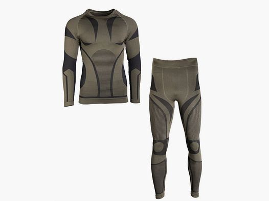 Performance Funktionsunterwäsche Set Oliv 2XL/3XL
