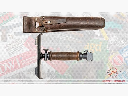 Support for LMG 25 with leather case