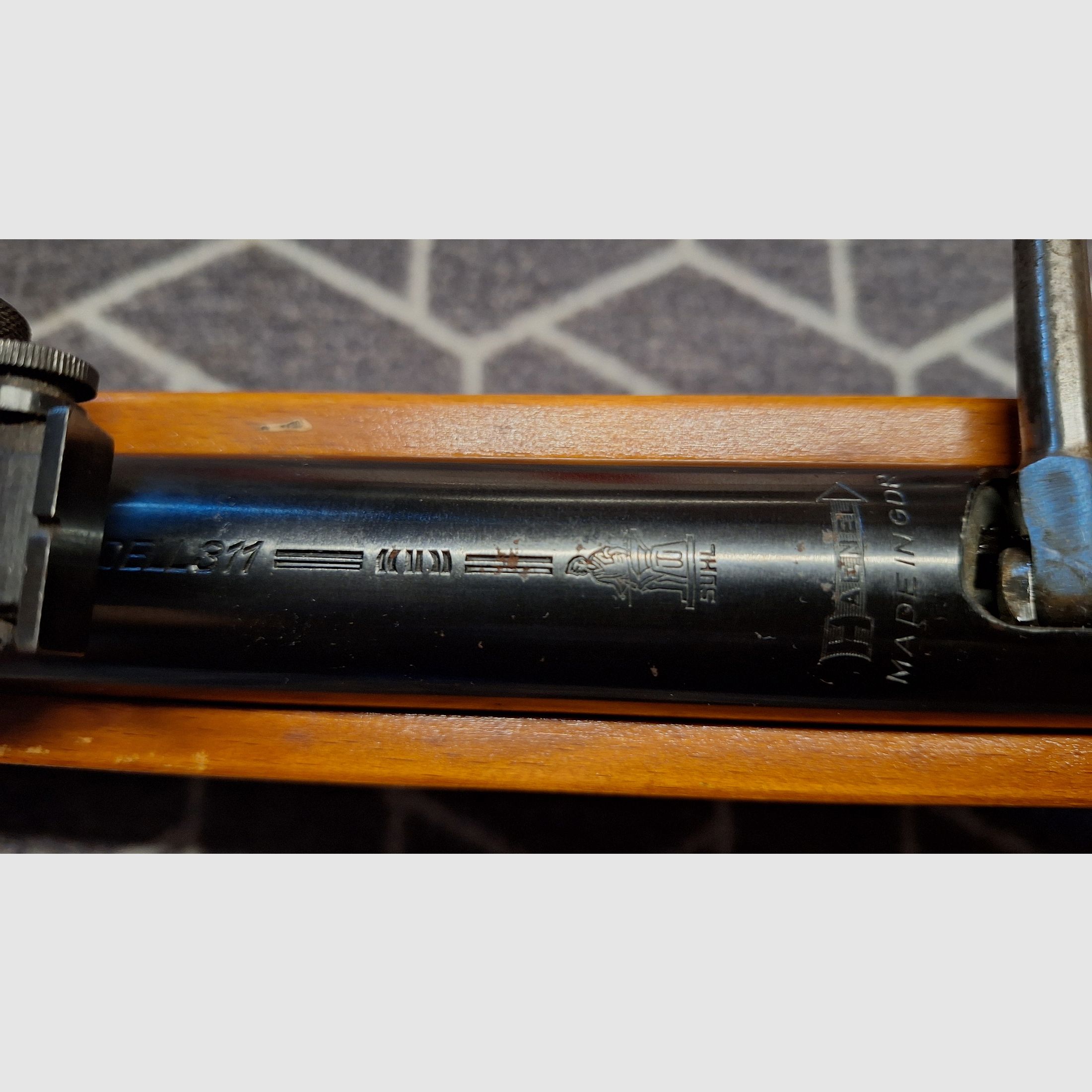 Haenel Suhl Model 311 MLG met micrometerverstelling