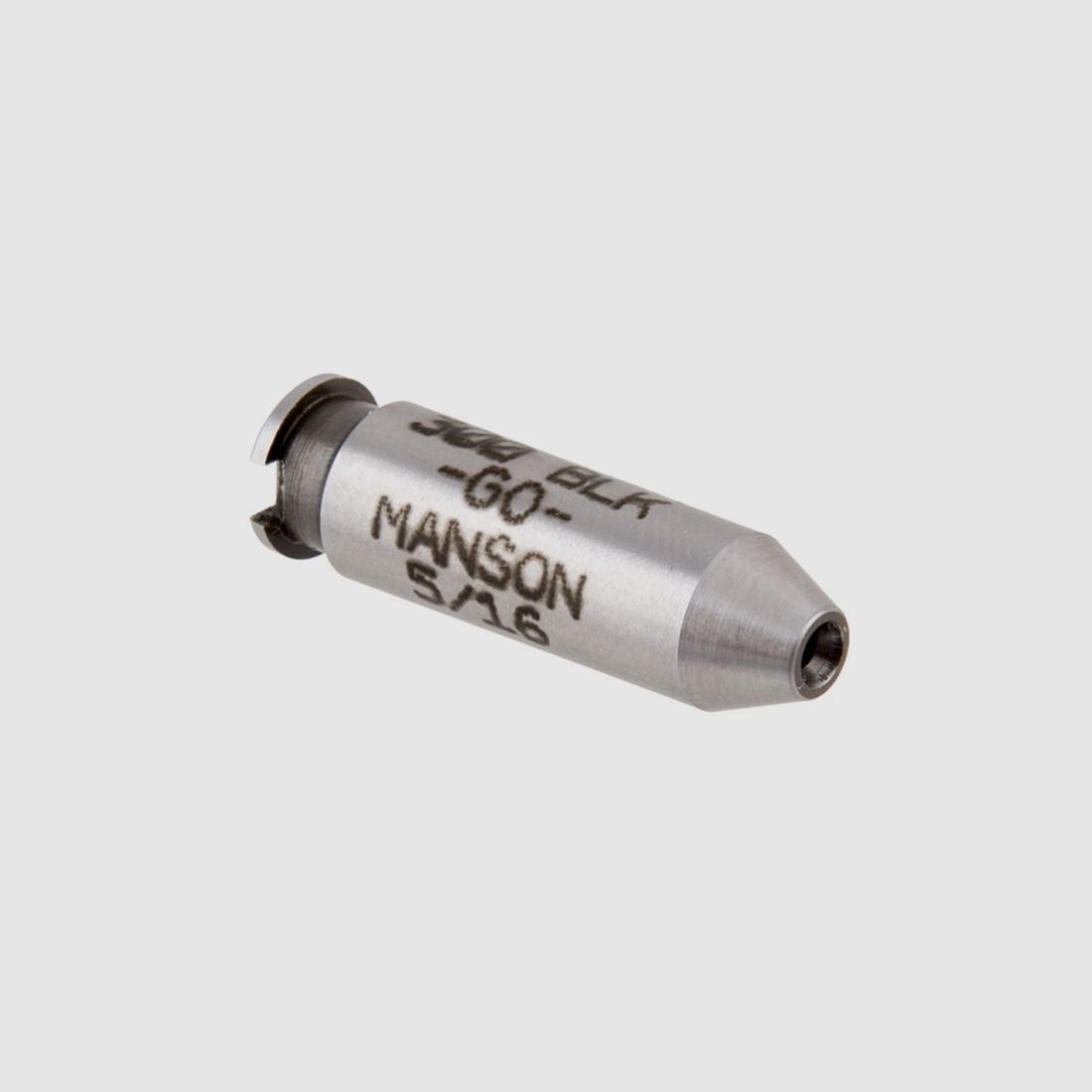 MANSON PRECISION Galga de headspace GO 221 Rem Fireball/300 AAC Blackout, acero (cartucho sin reborde), imagen 1 de 2
