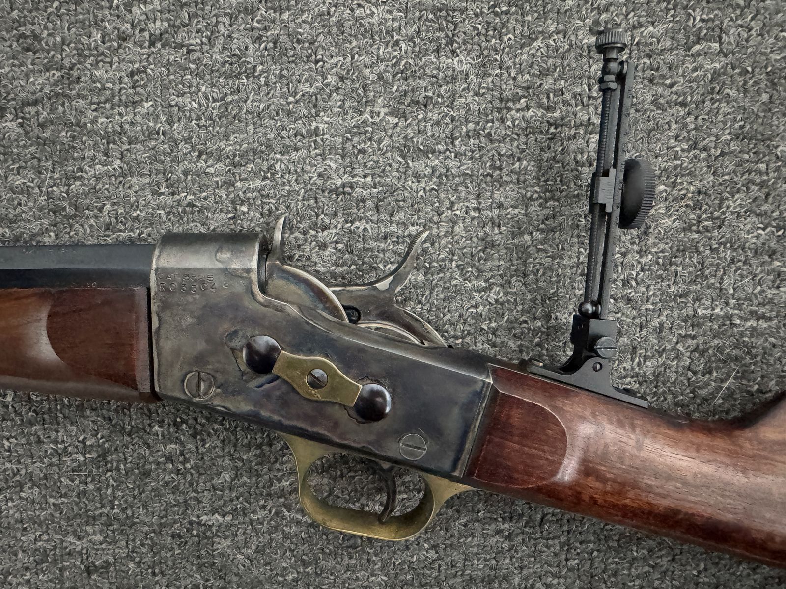 Pedersoli Rolling Block single-shot rifle .357 Mag., image 2 of 10