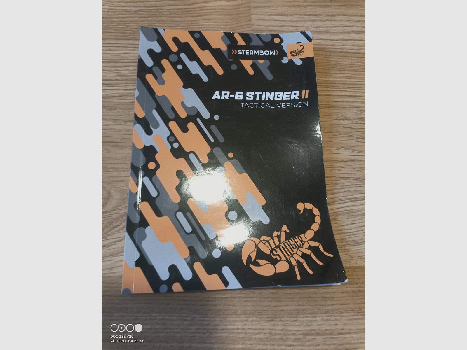 Steambow Stinger AR6 Tactical met veel accessoires