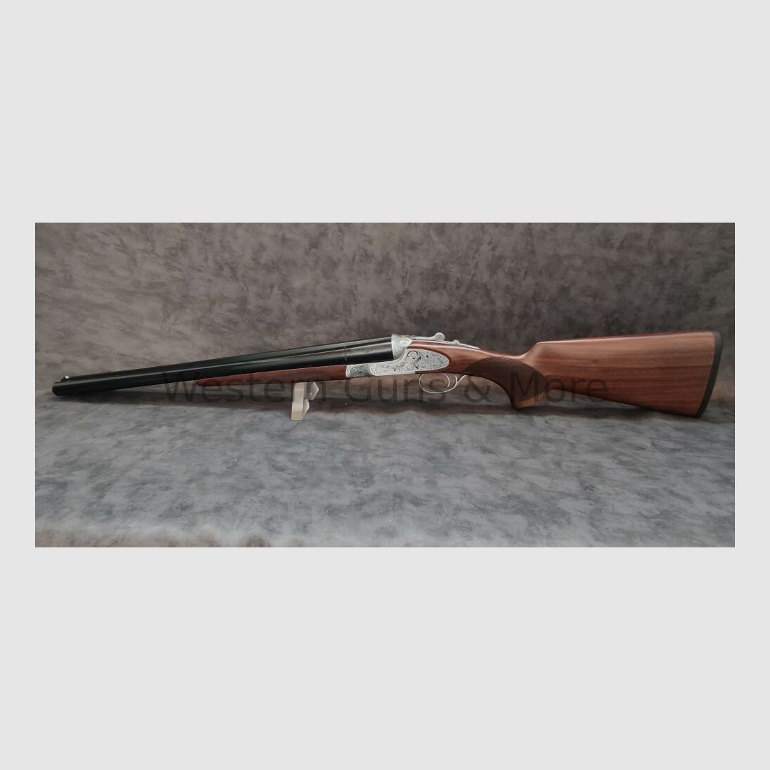 Huglu Mod.200AC Silber voll Graviert "Coachgun"