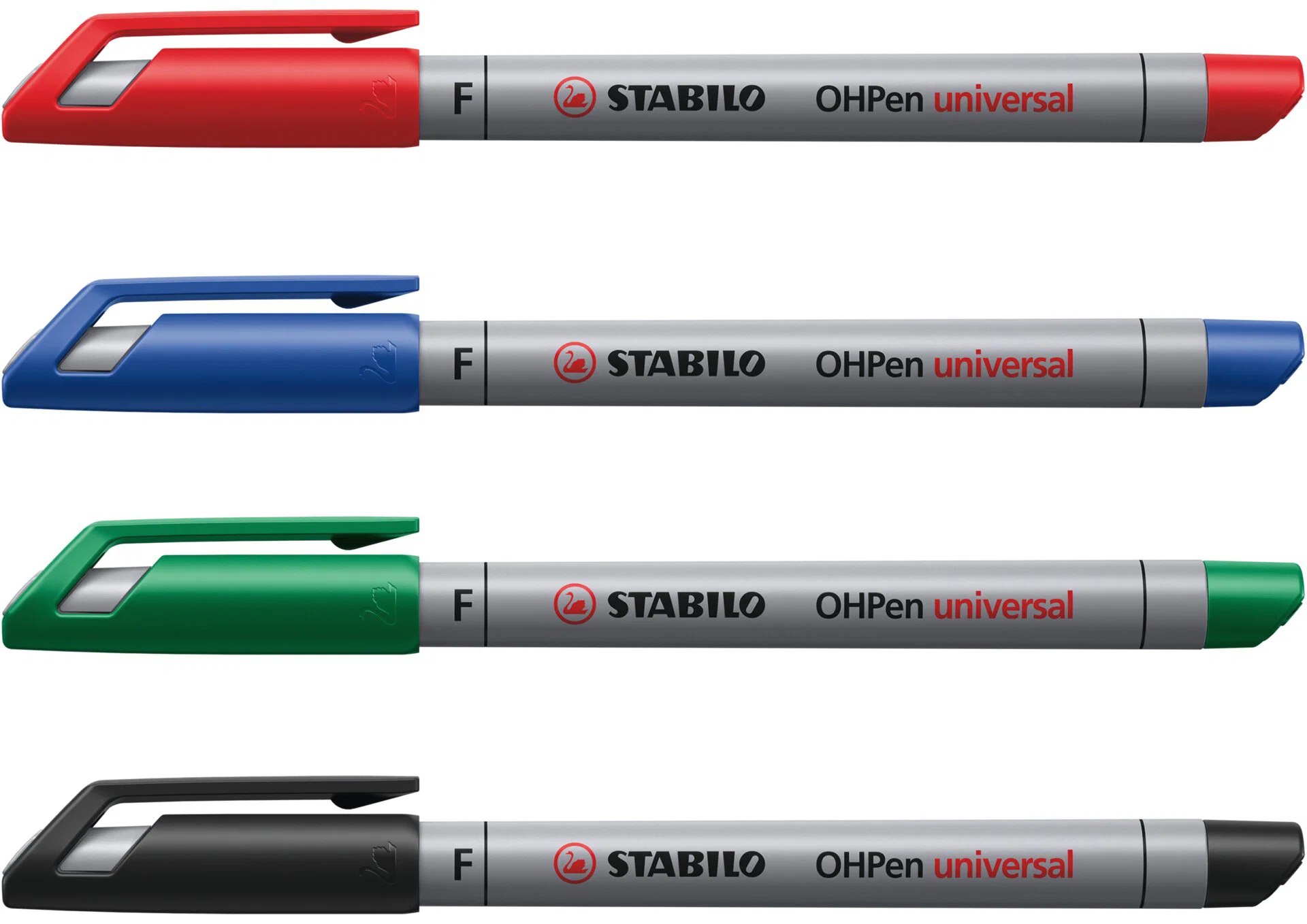 Glass markers – fine tip – Black | Blue | Green | Red