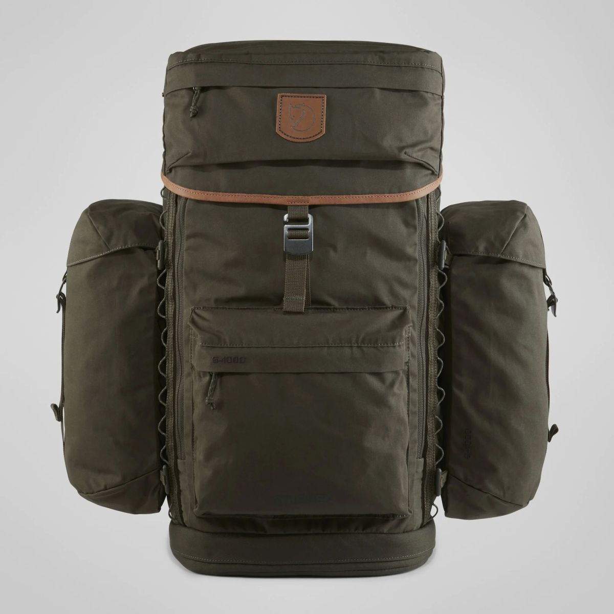 FJÄLLRÄVEN Singi Stubben Sitzrucksack Dark Olive