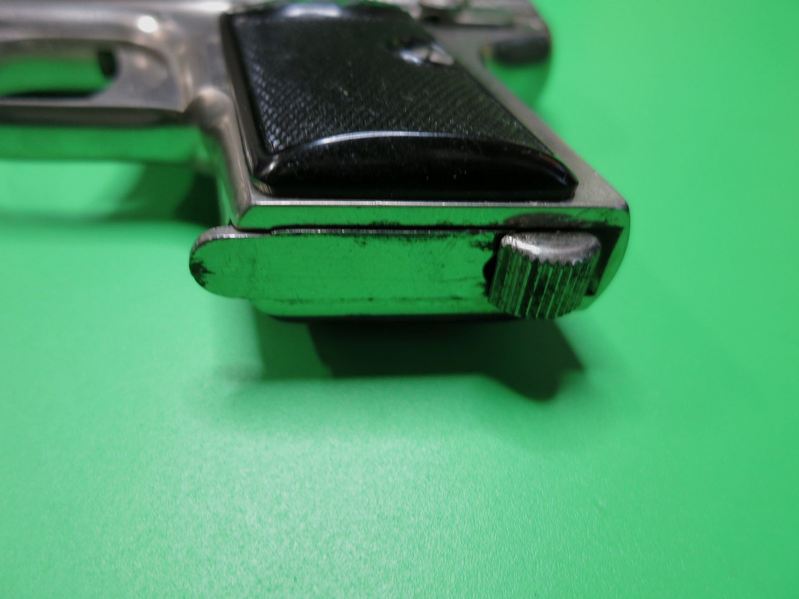 C.G. Haenel, Modell I, 6,35 mm Browning, absolute Rarität, Taschenpistole     #79