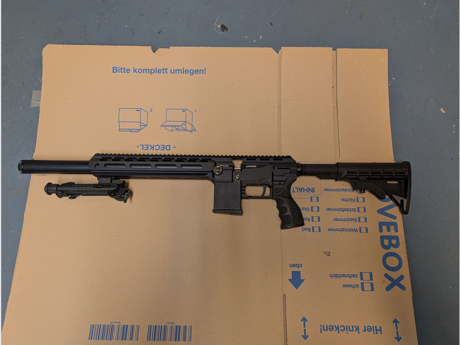 FX DRS Tactical 7,5Joule Cal. 5,5mm mit Zubehör 