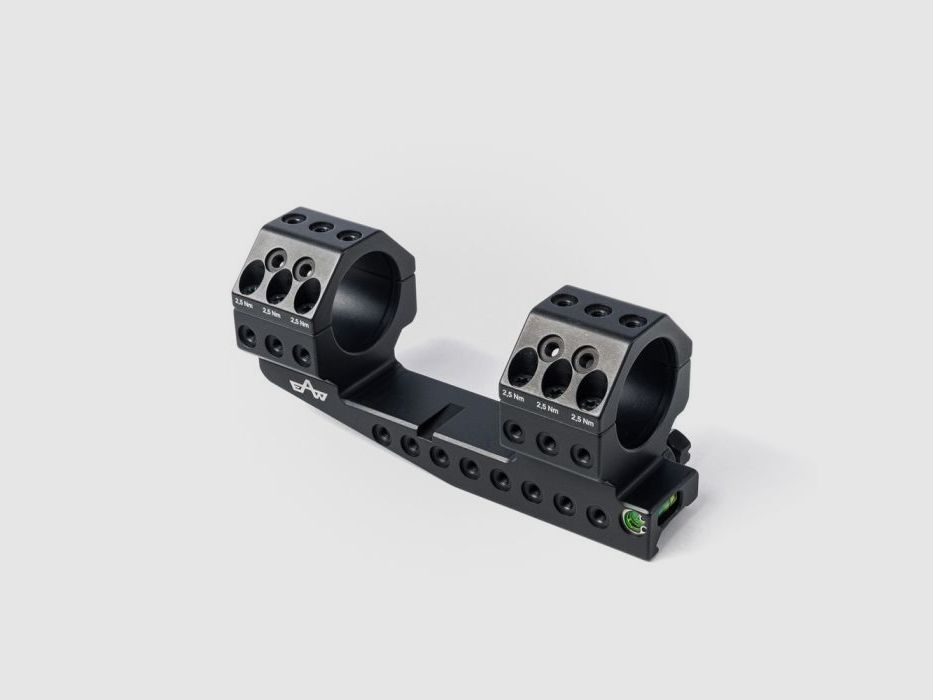 EAW GTM one-piece block mount offset Picatinny Ø 30 mm BH 19 mm #62006, image 3 of 10