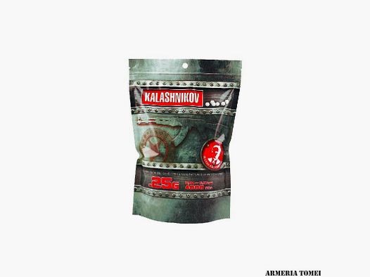 KALASHNIKOV – GESCHOSSE .25G WEISS – 5,93mm VERPACKUNG 4000 ST.