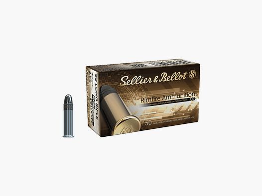 Cartucce Sellier & Bellot cal. 22 LR HV LRN 40 gr 50 pz