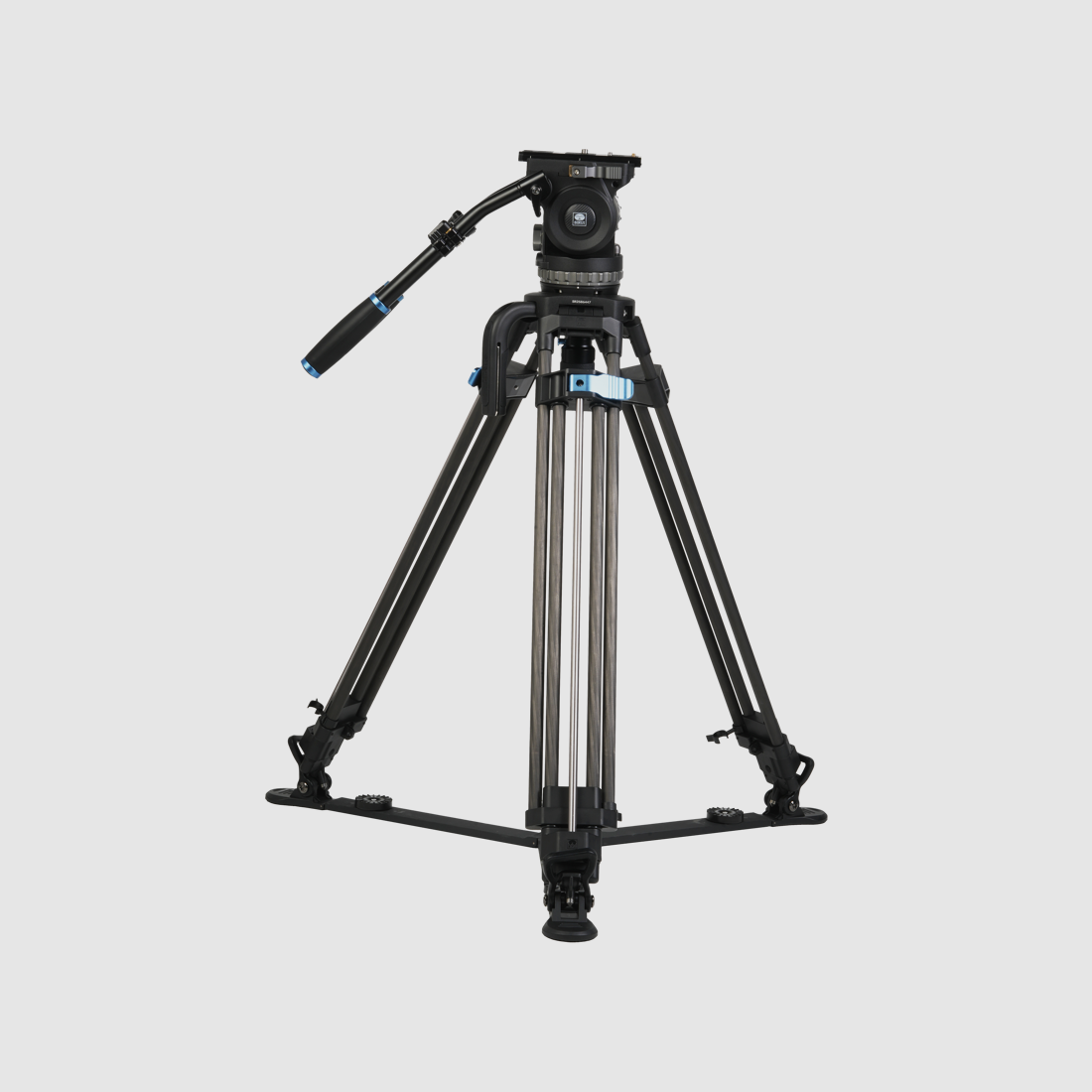 Treppiede video Sirui Twin-Leg 100mm Half-Bowl + Testa fluida professionale VHS18, immagine 1 di 3