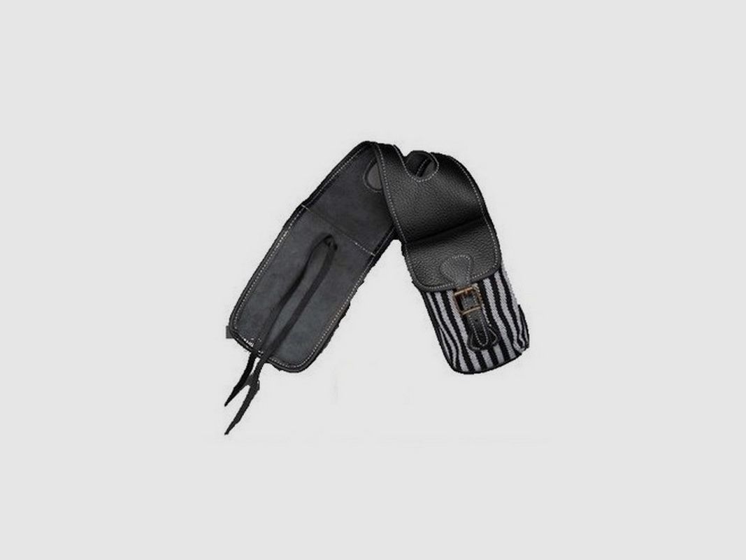 Kombinierte Leder-Satteltaschen