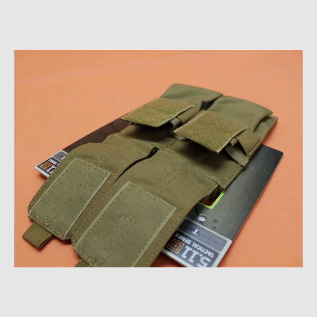 5.11 5.11 Double Mag Pouch (58708) 131 FlatDarkEarth magazine pouch for 2 AR-15 magazines