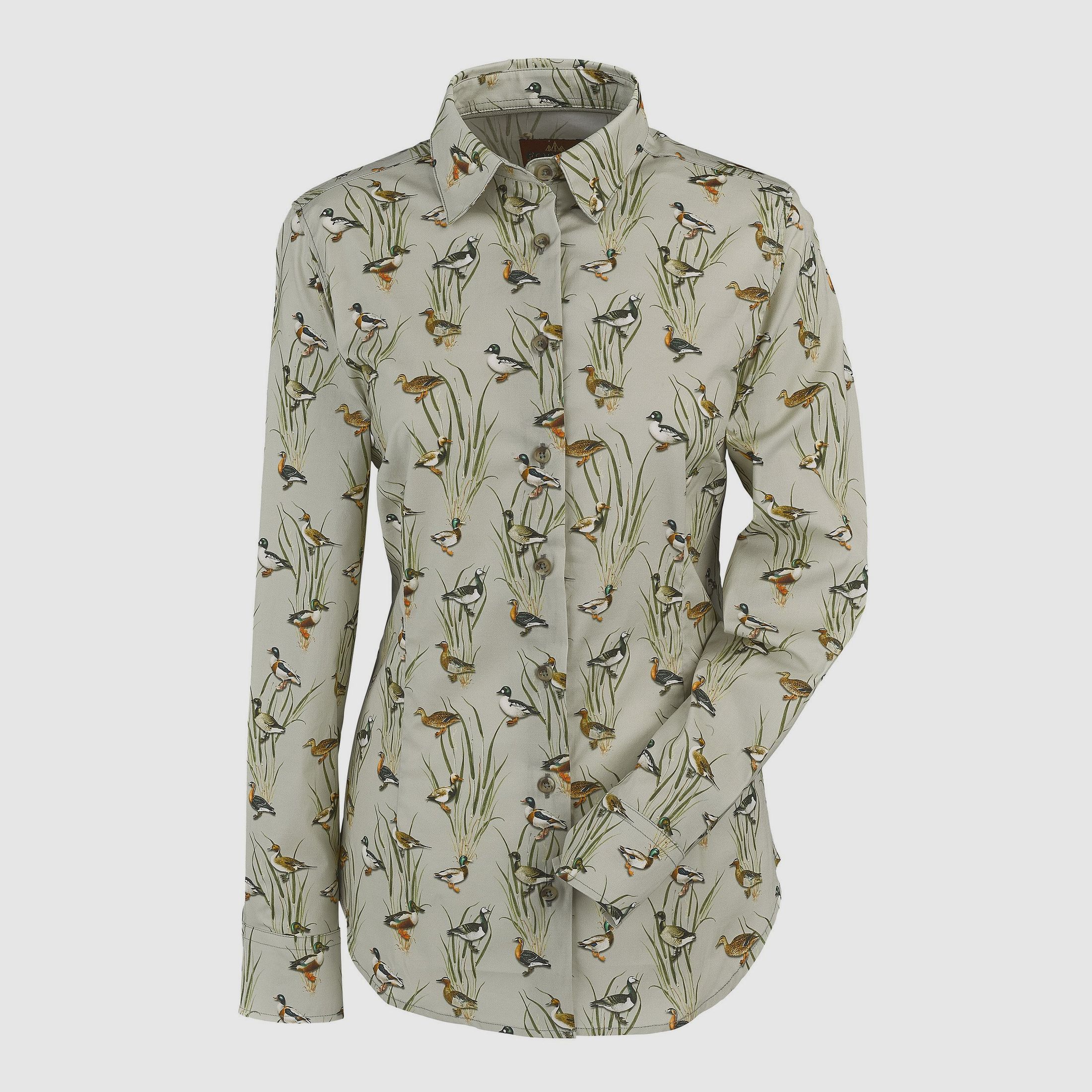 Camicia a Maniche Lunghe Foresta Anatra
