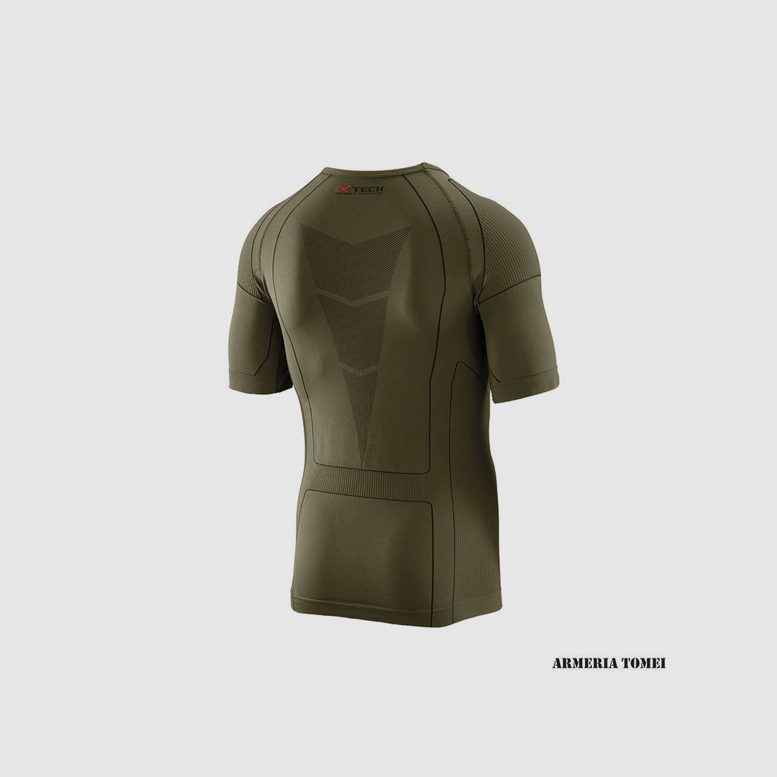 X TECH – PREDATOR 3 SHORT SLEEVE SHIRT – GREEN, image 2 of 2