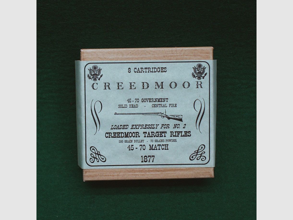 Replika	 Patronenschachteln Creedmoor .45-70