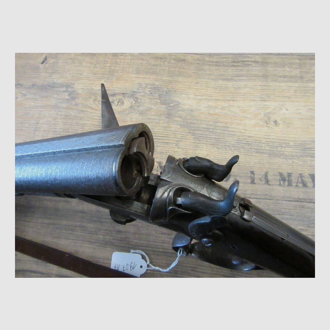 Inconnu fusil de chasse