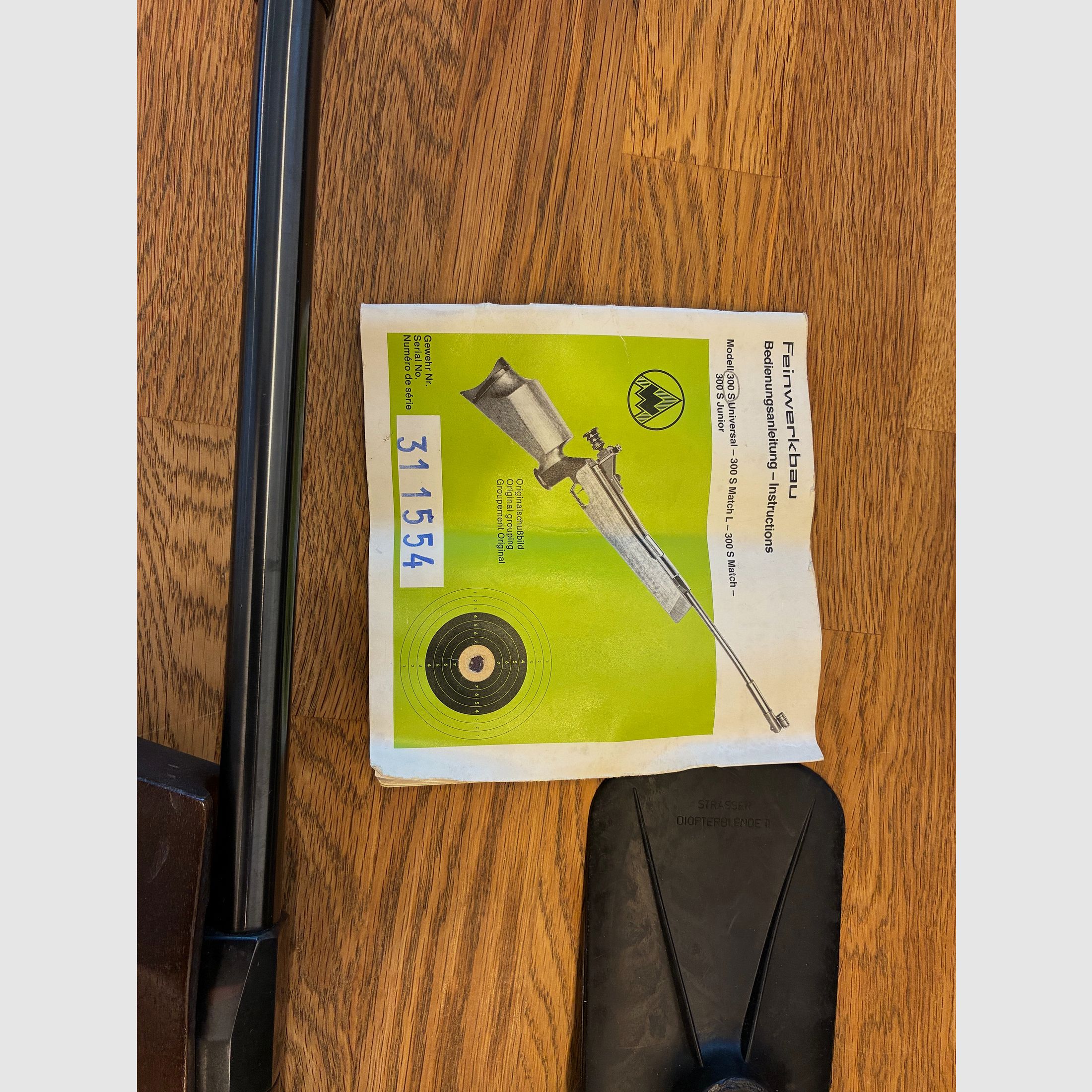 Air rifle Feinwerkbau 300S Universal