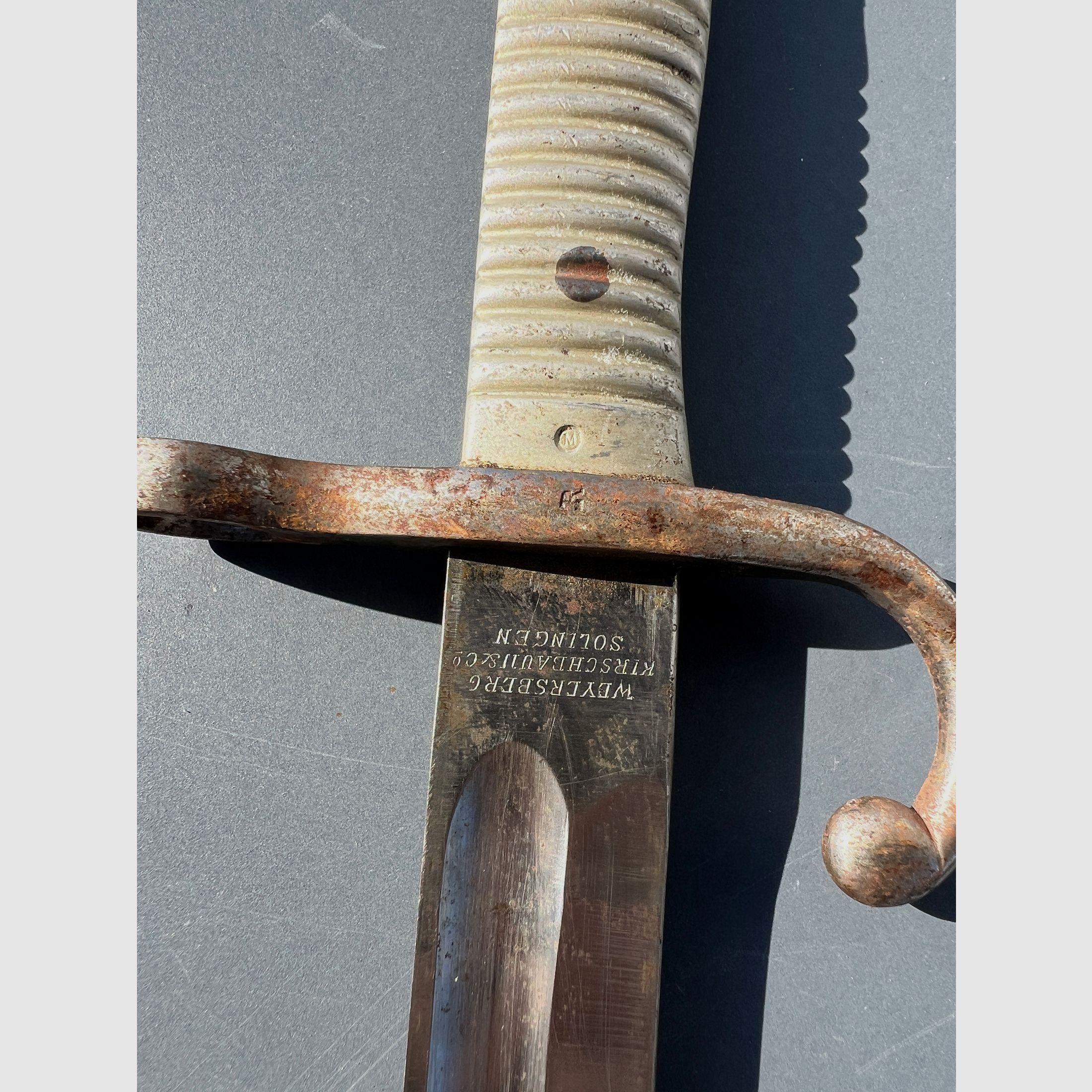 Historisches Argentinisches Mauser Bajonett Modell 1891 – WKC Solingen – Militaria