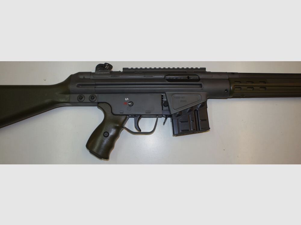 Schwaben Arms GmbH rifle semiautomática SAR M41 SPORTMATCH MF3 G3KT calibre 308win. - HECHO EN ALEMANIA - similar a HK41/G3