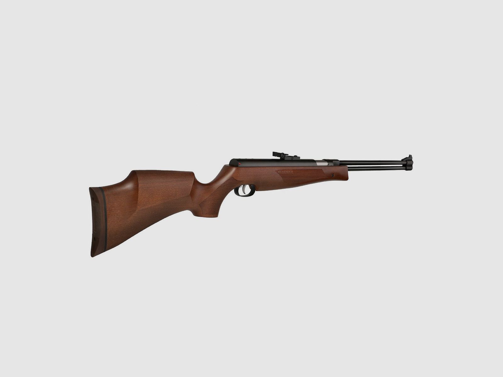 SET Luftgewehr Weihrauch HW 77 4,5 mm (P18) + 1000 Diabolos + 100 Scheiben + Kugelfang