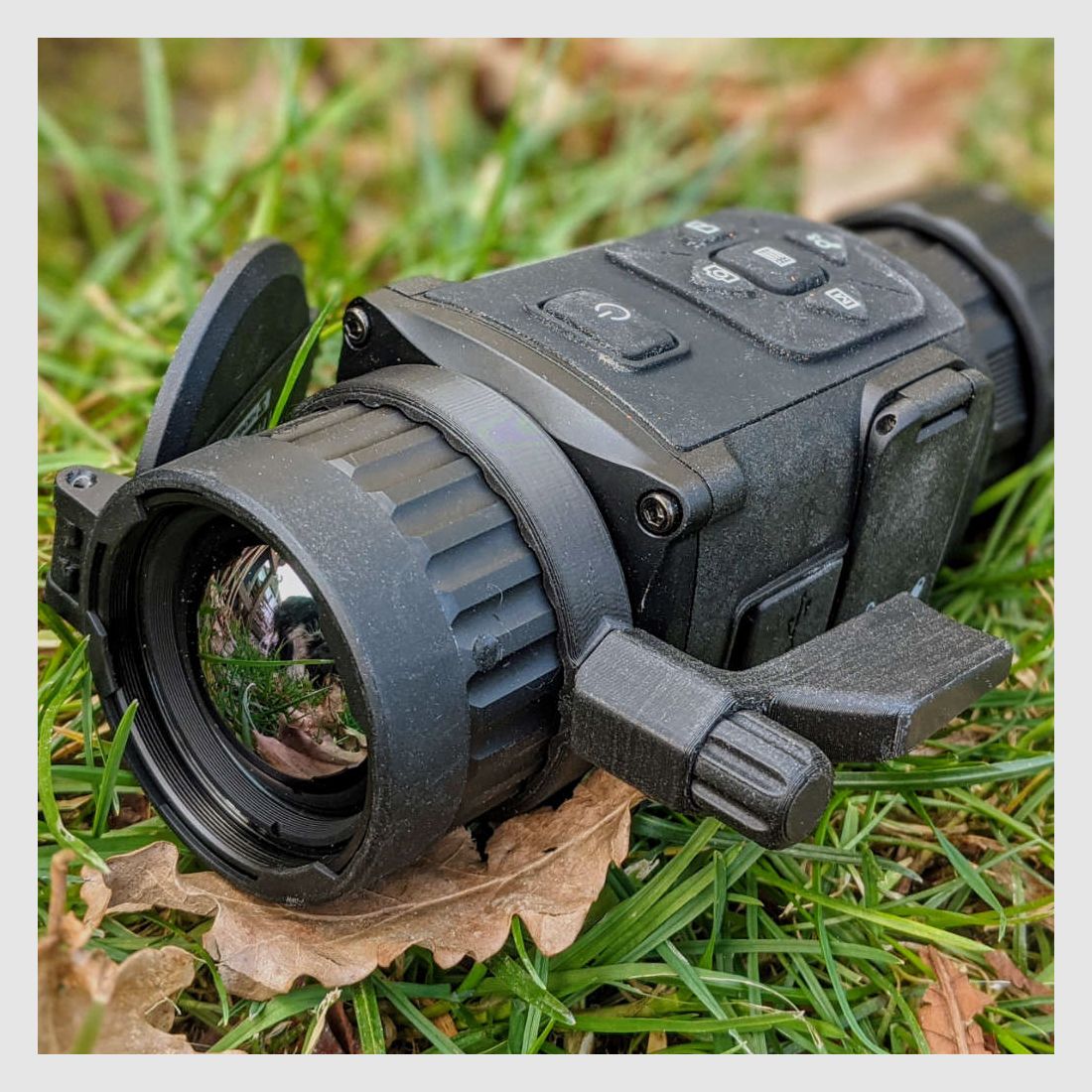 For Hikmicro TH50: Quick adjustment lever for attachment device focus