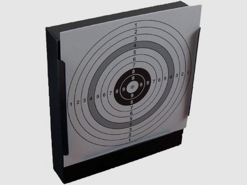 KUGELFANG-KASTEN FÜR LUFTDRUCKWAFFEN - 14x14 CM