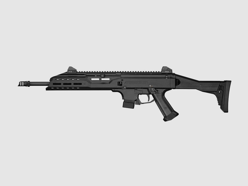 Selbstladebüchse CZ Scorpion EVO 3 S1 mit Kompensator Kaliber 9×19, Bild 2 von 2