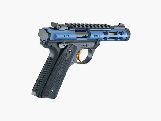 Pistolet Ruger Mark IV 22/45 Lite Blue/Gold mod. 43932 - kal. 22LR