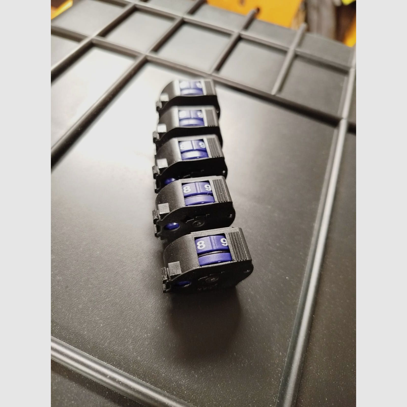 5 pieces Gamo replacement magazines Quick Shot Gen.1 & Arrow cal. 4.5 mm Diabolo 10 shots