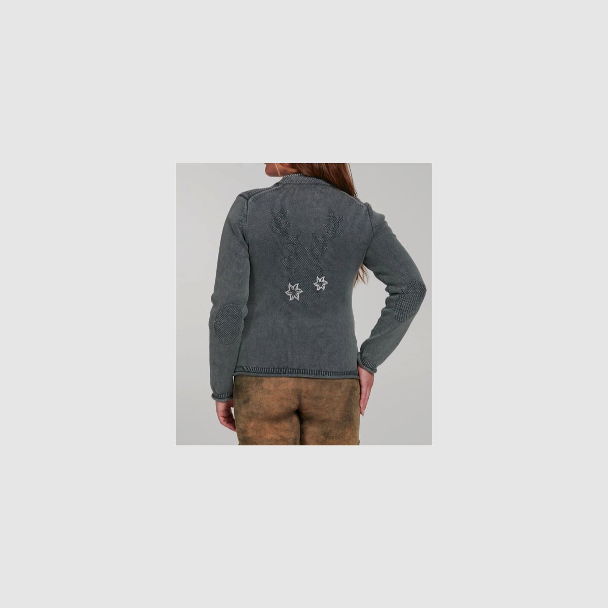 SPIETH & WENSKY Tarana Srickjacke Damen Grau