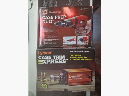 Lyman Case Trim Express & Hornady Case Prep Duo - Narzędzie wielofunkcyjne do obróbki łusek – Nowe i mało używane!