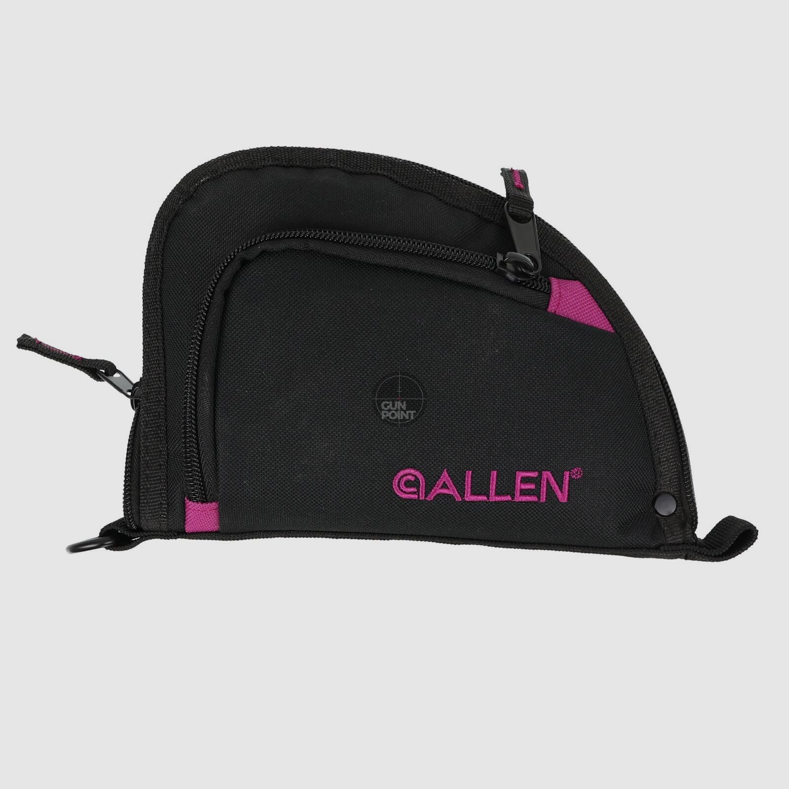 ALLEN - Pistolentasche 17,7 cm schwarz/rosa Waffentasche
