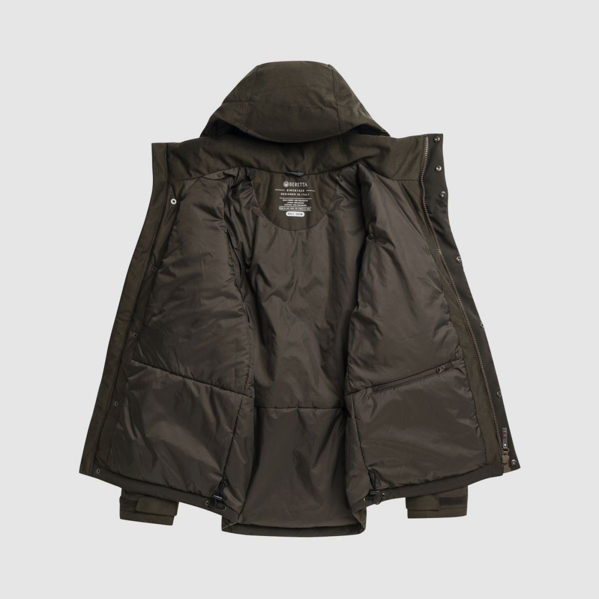 BERETTA Mull Insulated Jacke Brown Bark