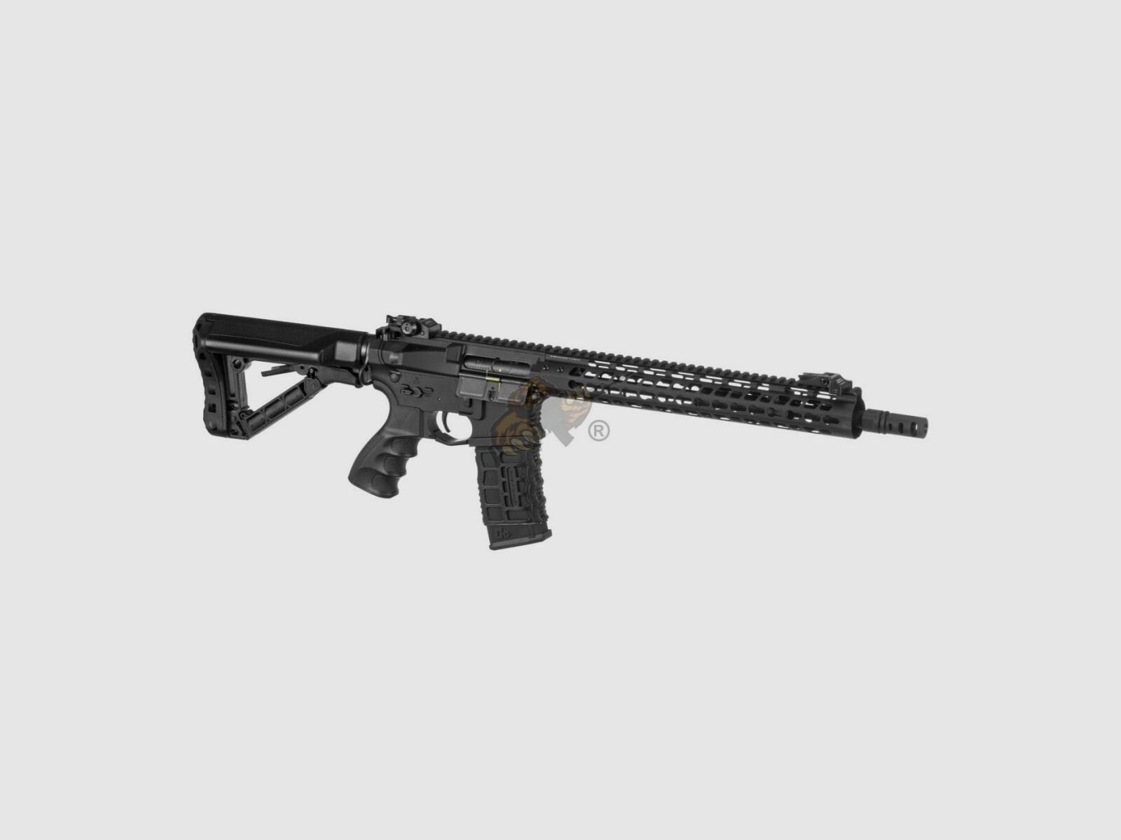 G&G GC16 Wild Hog 13.5" with ETU in Black Airsoft S-AEG free from 18
