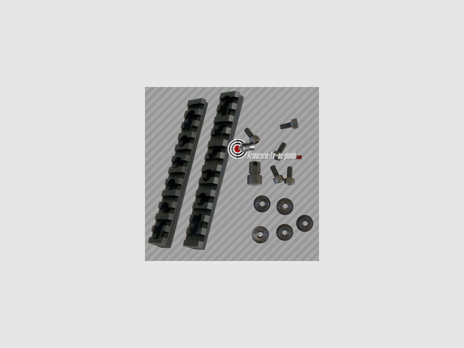 Set van twee 22 mm Picatinny rails UTG montage
