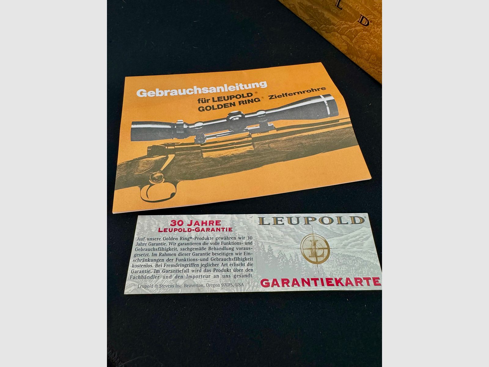  Leupold Vari-x III 3.5-10x40 Target Tactical 45266 in OVP, Restgarantie - 30 Jahre (Kaufdatum 29.11.2001)
