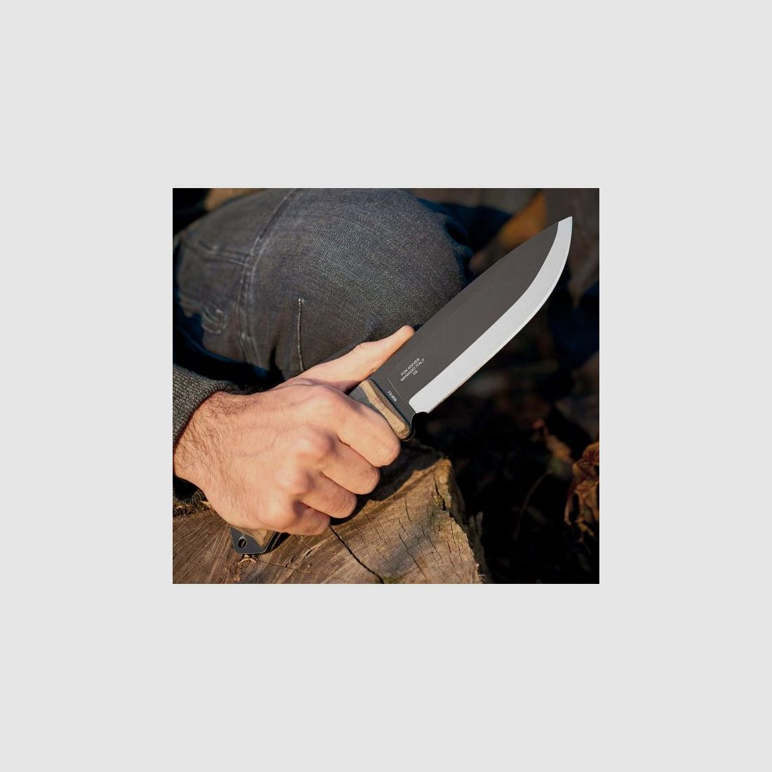 Fox Knives Bushman FX-609 OD coltello da esterno verde oliva, Bild 3 von 8
