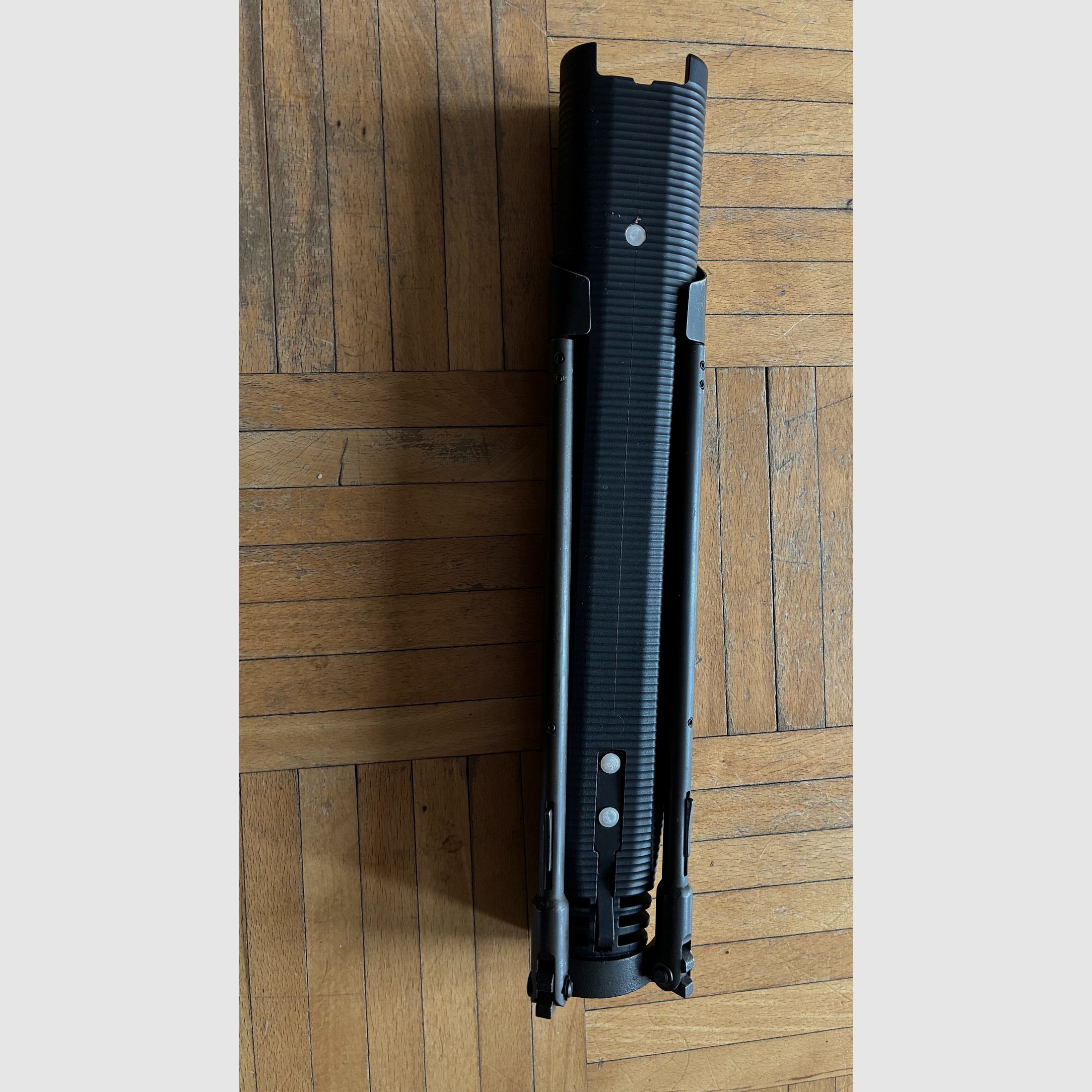 Trapeze stock with bipod for G3