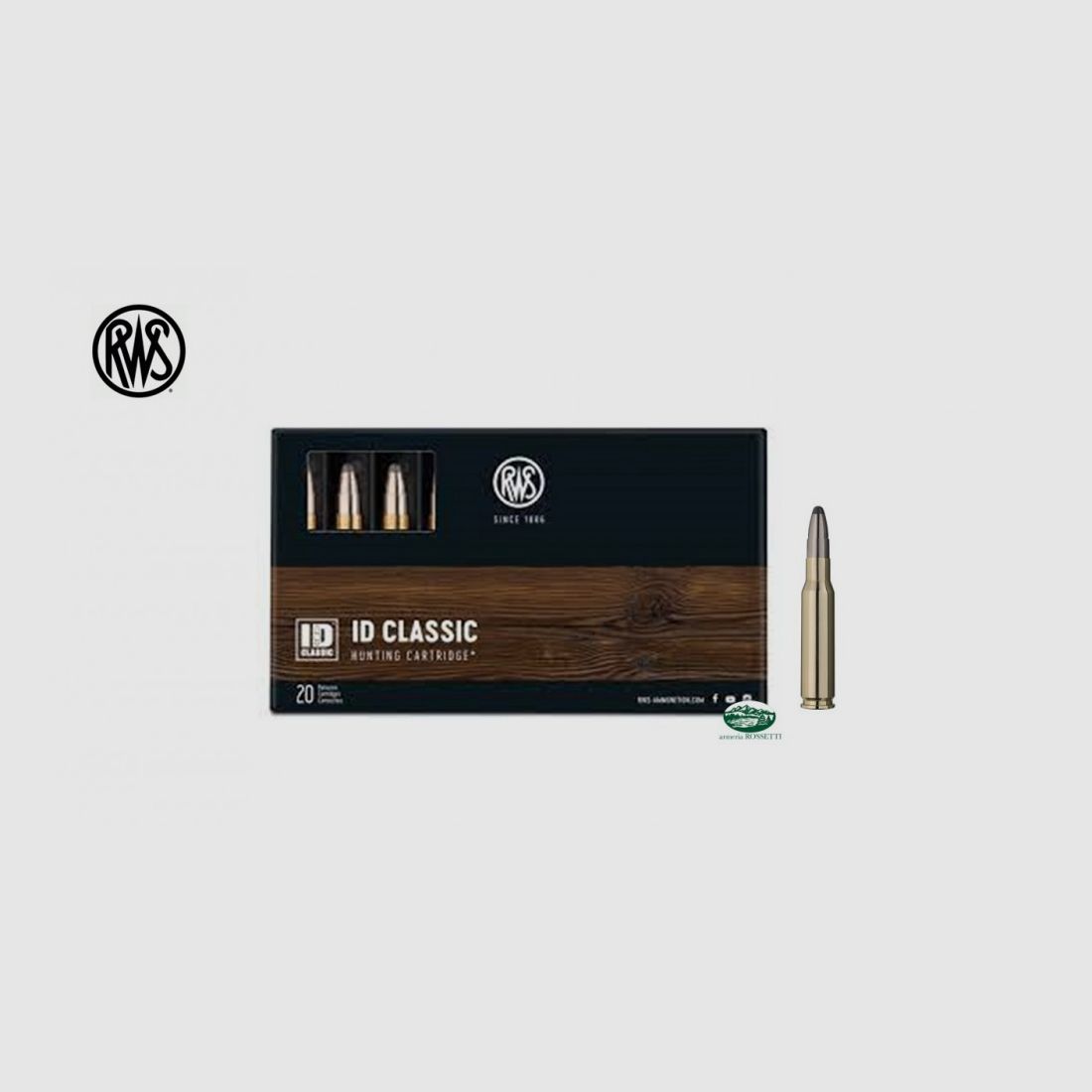 RWS Munition Kal. .308 Win Geschoss ID Classic 150gr.