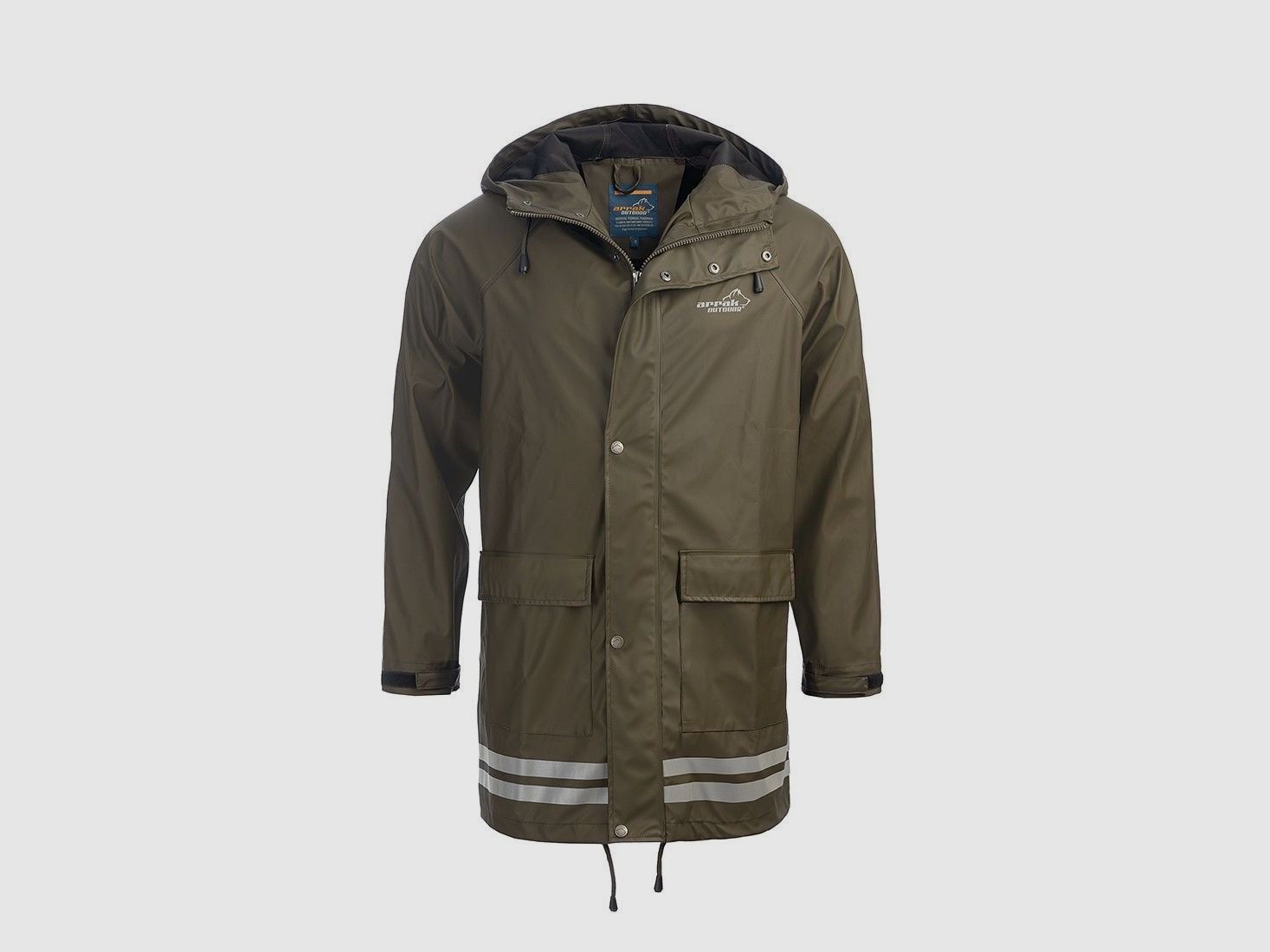 Arrak Outdoor Arrak Raincoat Olive XL